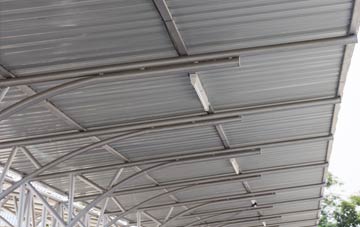 installing Barrow Hann metal roofing